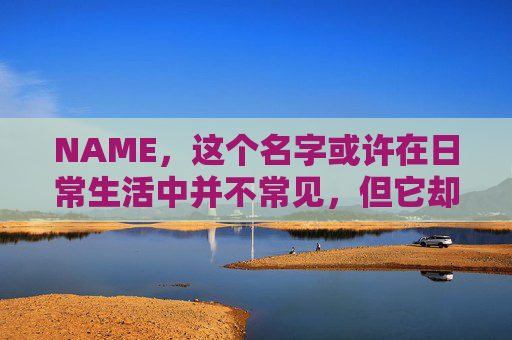 NAME,这个名字或许在日常生活中并不常见,但它却在某些领域里扮演着重要的角色。今天,让我们一起来探索这个名字背后的故事和意义
